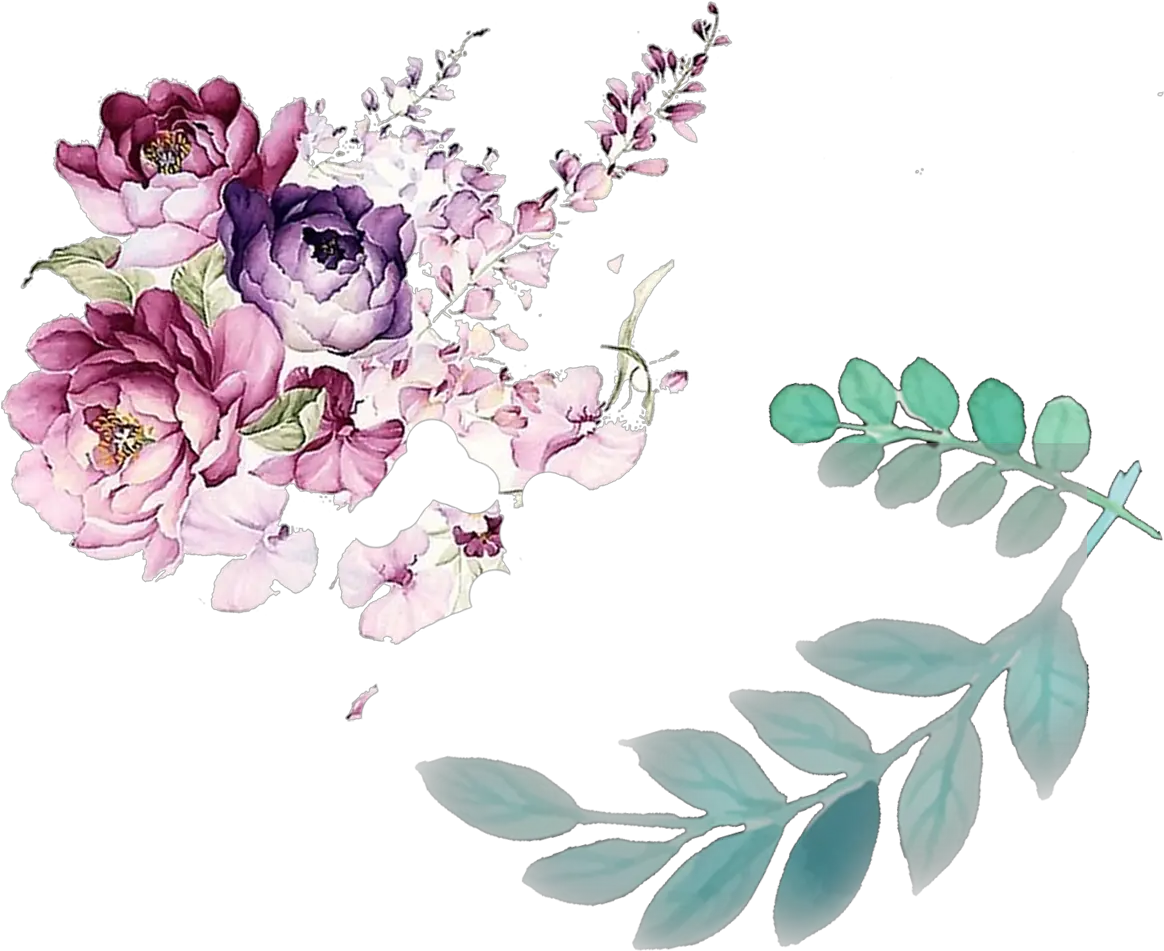Floral Design Watercolor Painting Flower Water Color Flower Design