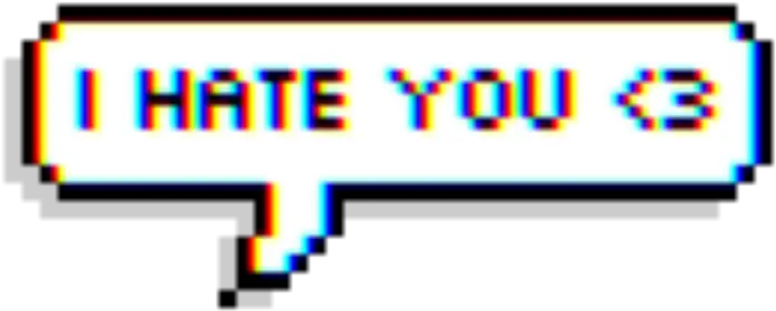 sticker stickers love words letters aesthetic Aesthetic Speech Bubbles
