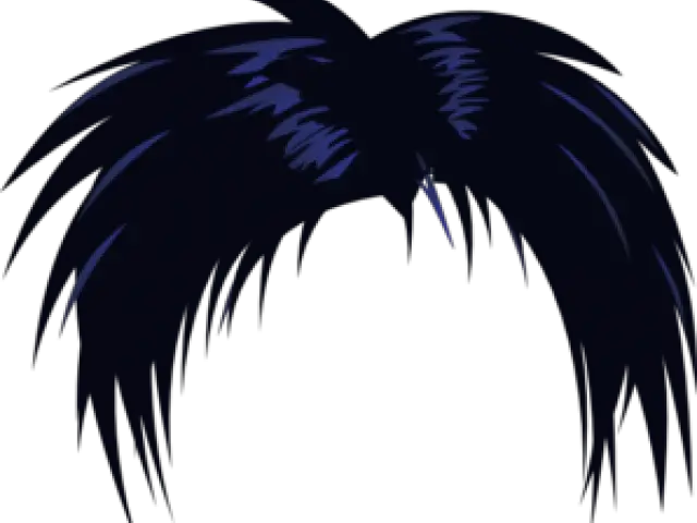 Crazy Hair Clipart Boy Anime Hair Transparent Background