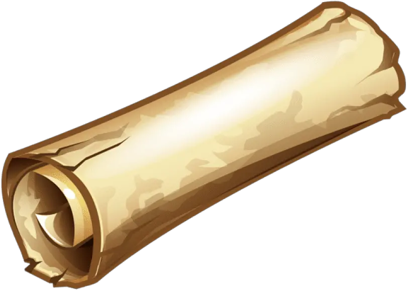 Transparent Scroll Artwork Clipart Free Rolled Up Scroll Clipart