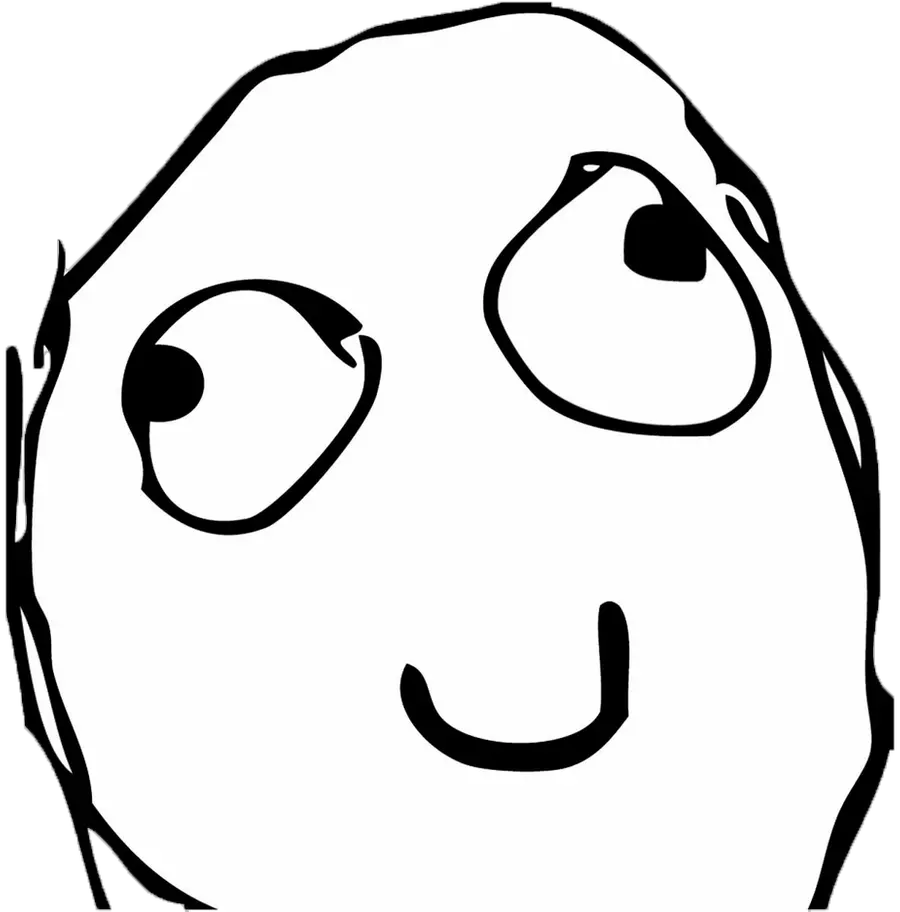 Rage Comic Happiness Internet Meme Portable Network Cartoon