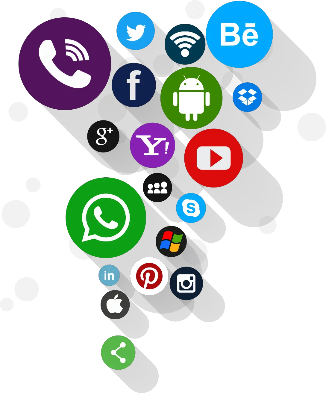 Smm Services Social Media Vector Png