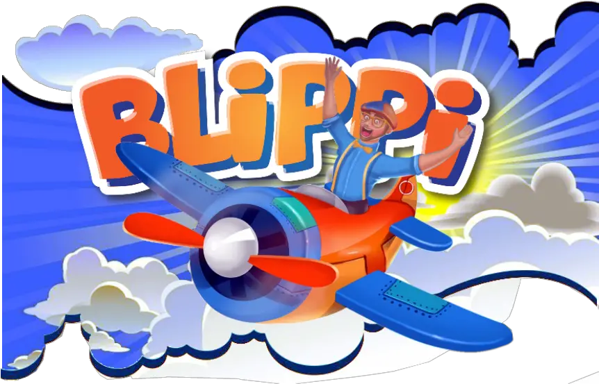 Kids Party Toddler Learning Educational Orange Cartoon Blippi