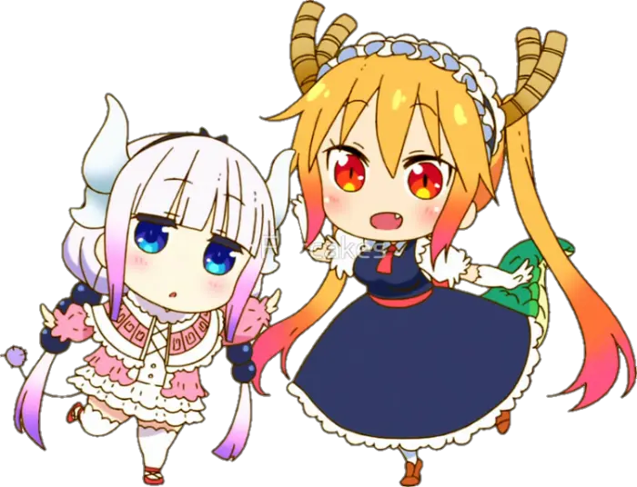 Transparent Kanna Kamui Png Miss Kobayashi39s Dragon Maid Chibi
