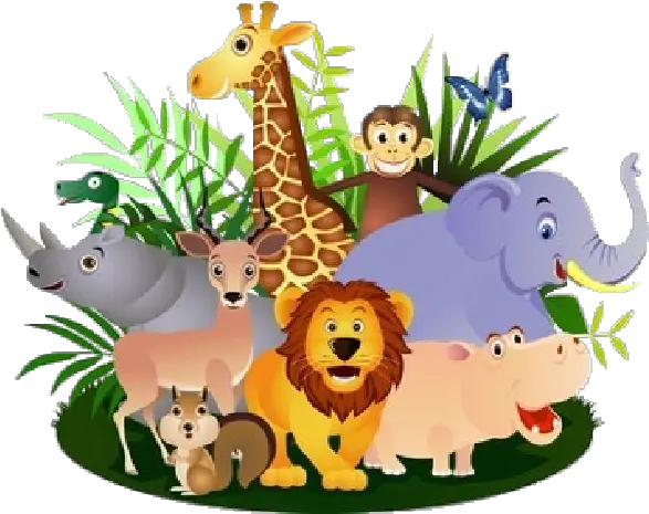 28 Collection Of Wild Animals Clipart Png Group Of Animals Clipart