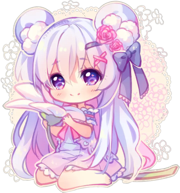 Anime Girl Hyanna Natsu Chibi