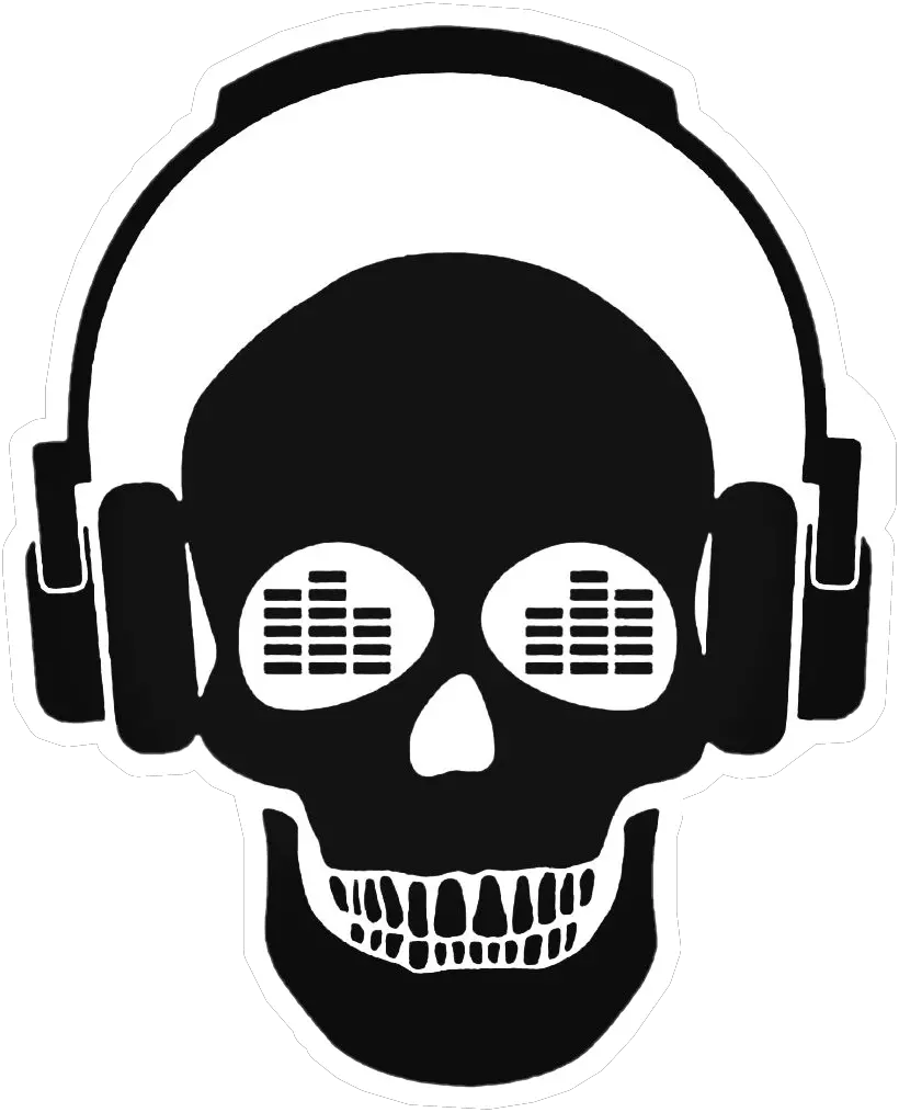 skull headphones music skullwithheadphones