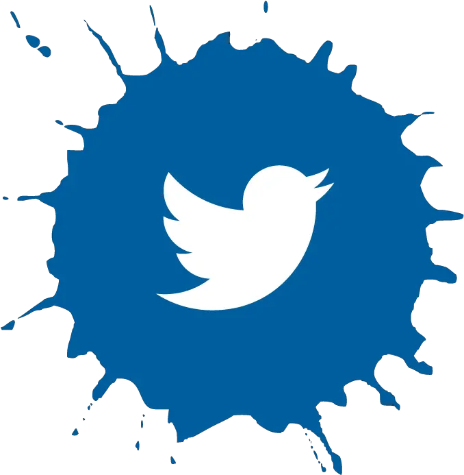 Twitter Logo Png Paint