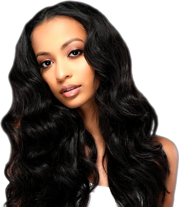 Black Hair Model Png