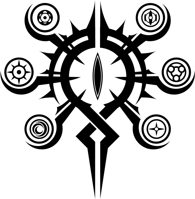 Transparent Demon Symbol