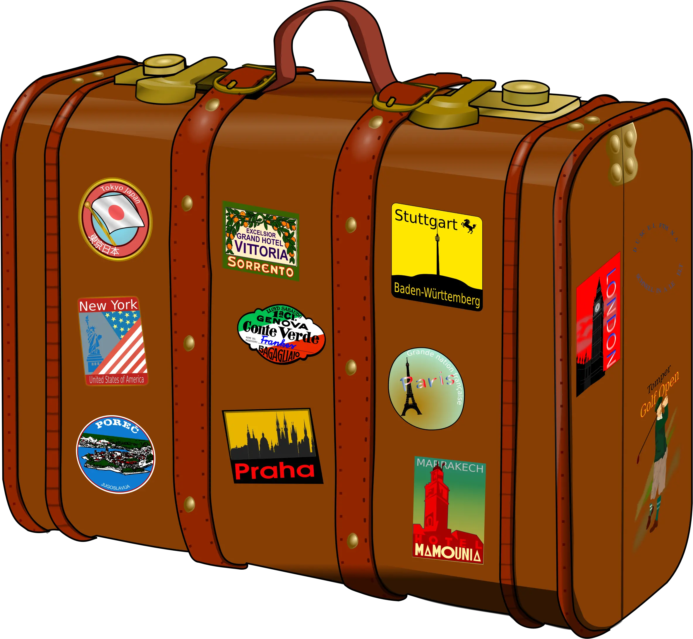Travel Clipart Png Suitcase Png Clipart