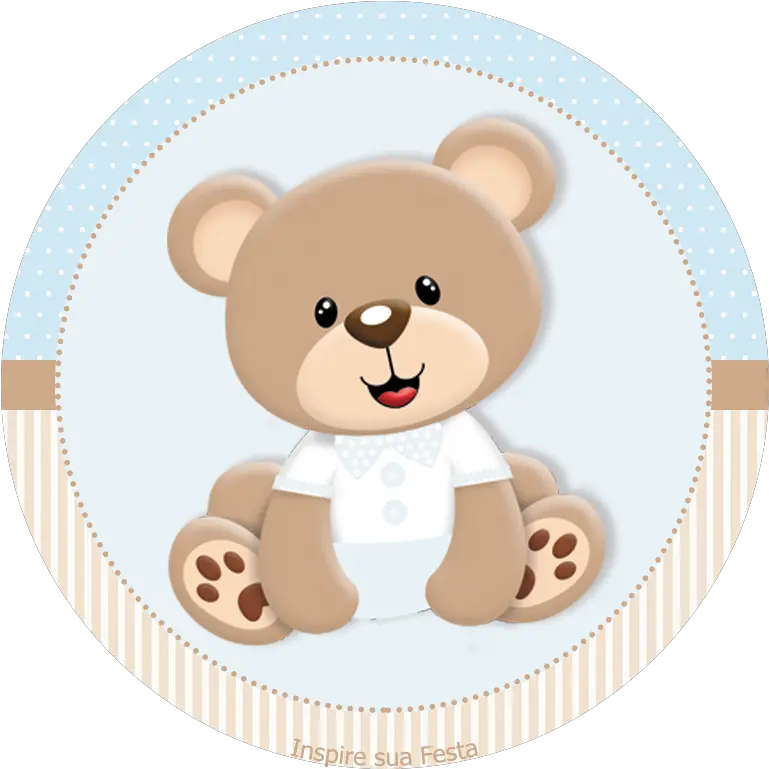 Baby Shower Teddy Bear Clip Art