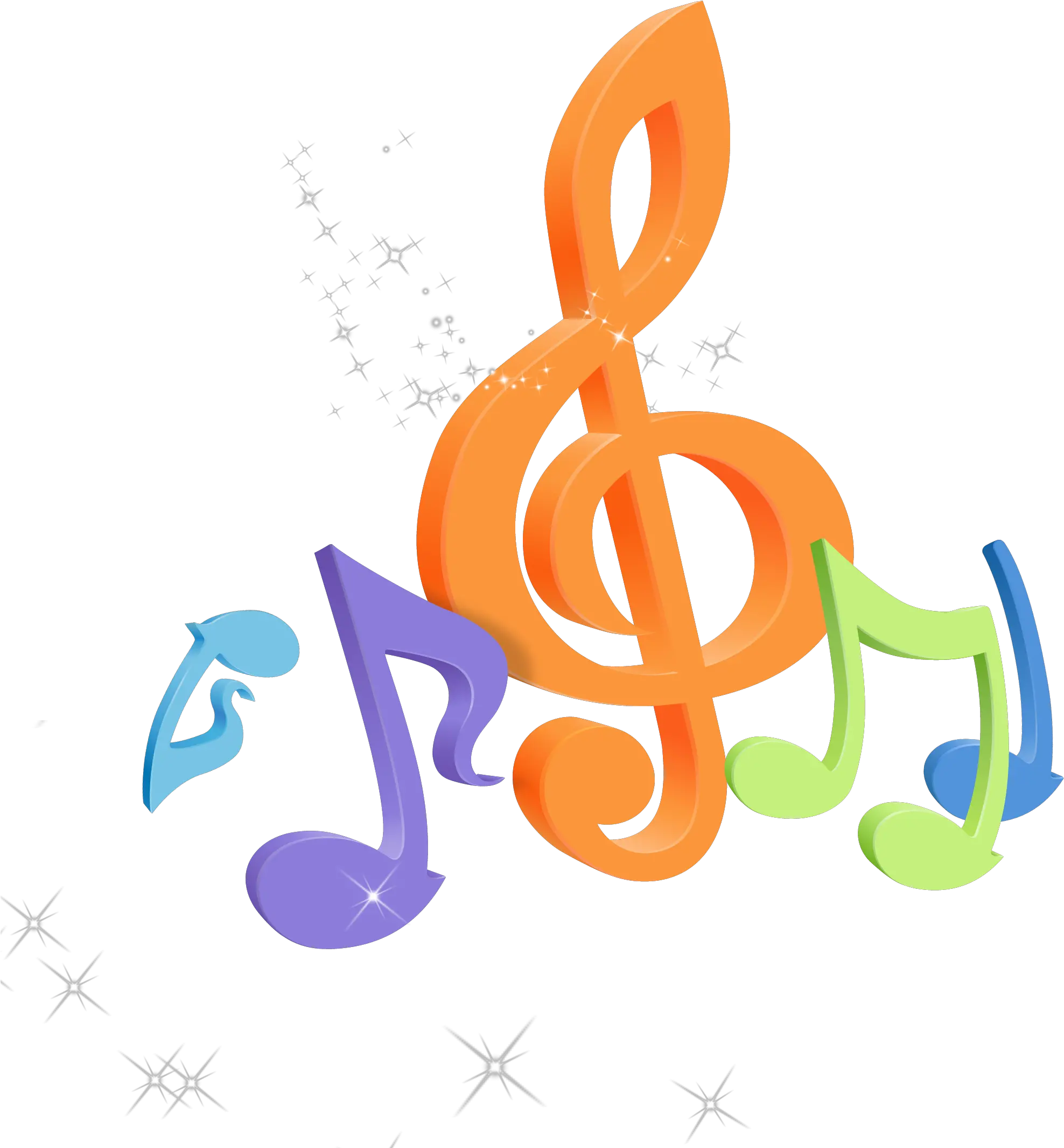 Clip Art Freeuse Colorful Music Note Clipart Colorful Transparent Music Notes Gif
