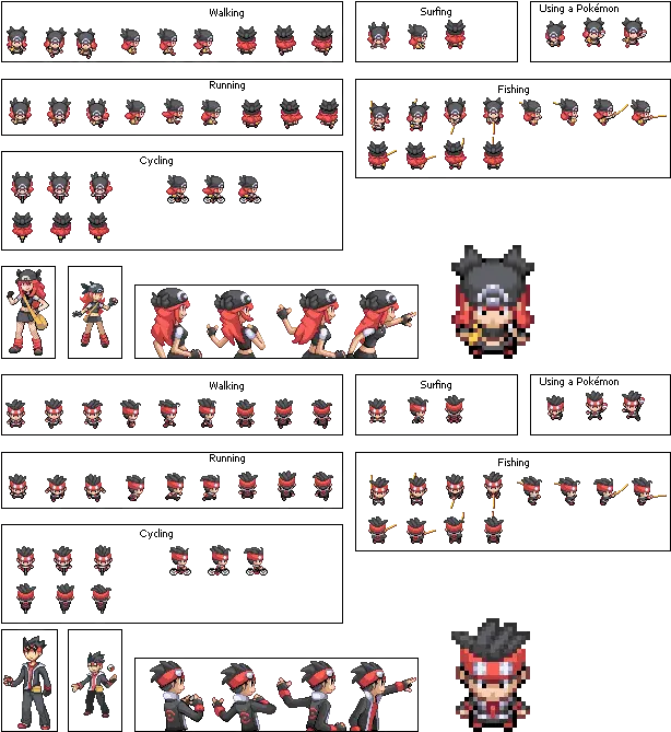 Pokemon Gba Overworld Sprites