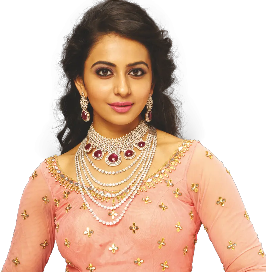 Modern Bridal Jewellery Set Photo Shoot