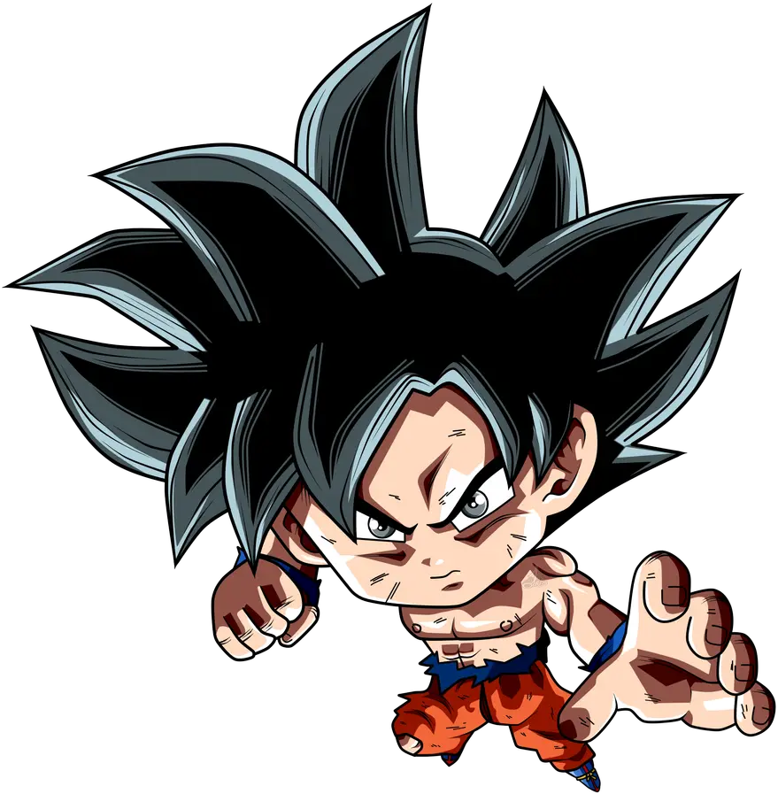 Goku Chibi Png Goku Ultra Instinto Png