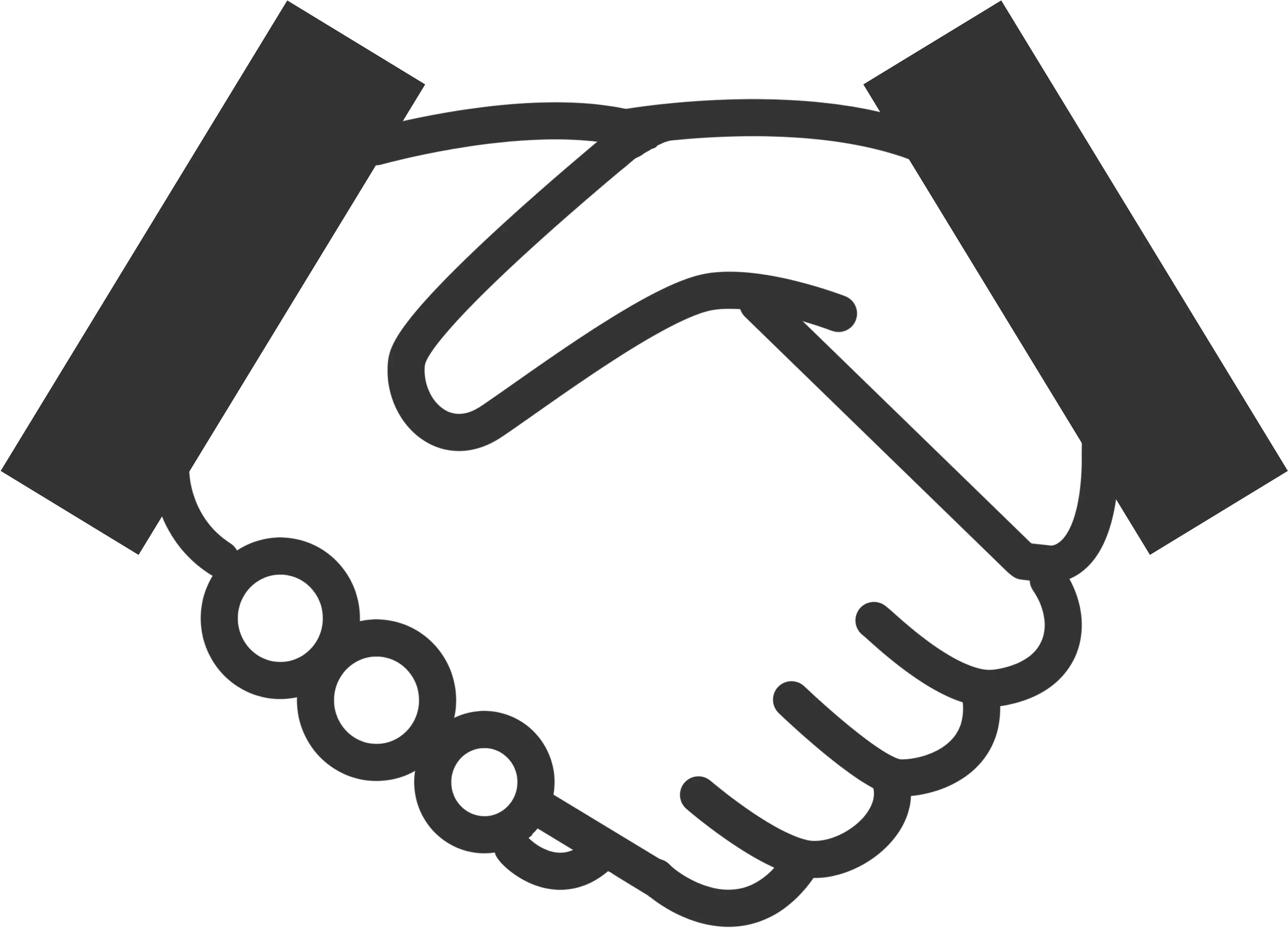 Handshake Clipart Negotiation Icon Transparent Background Partnership