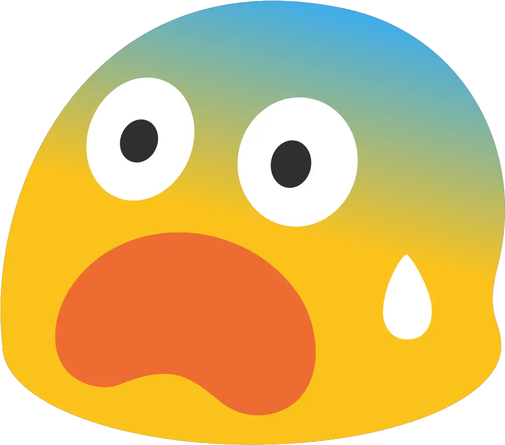 Scared Emoji Png Android Shock Emoji Png