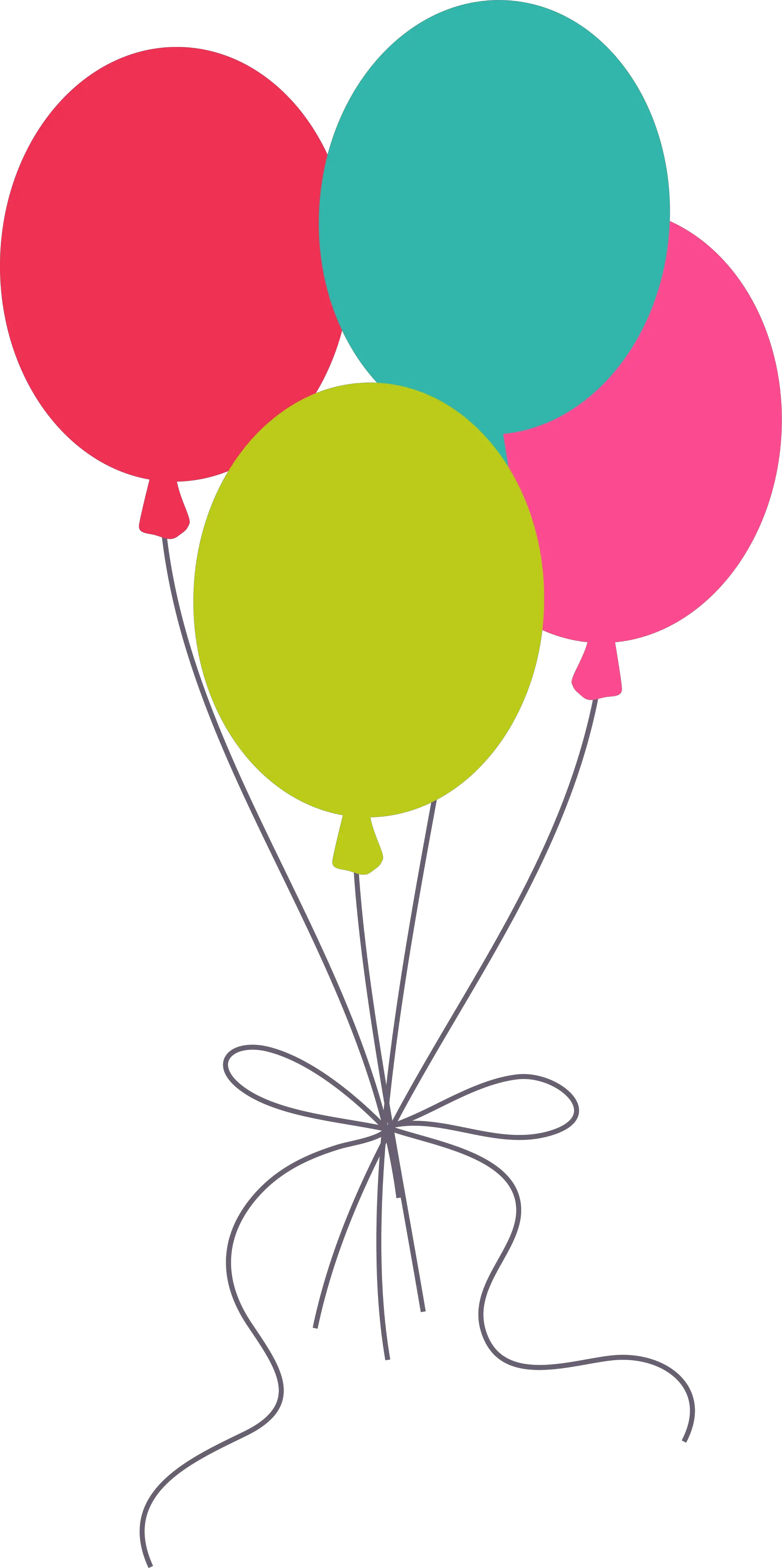 Cartoon Clip Art Colorful Colorful Balloons Cartoon Png