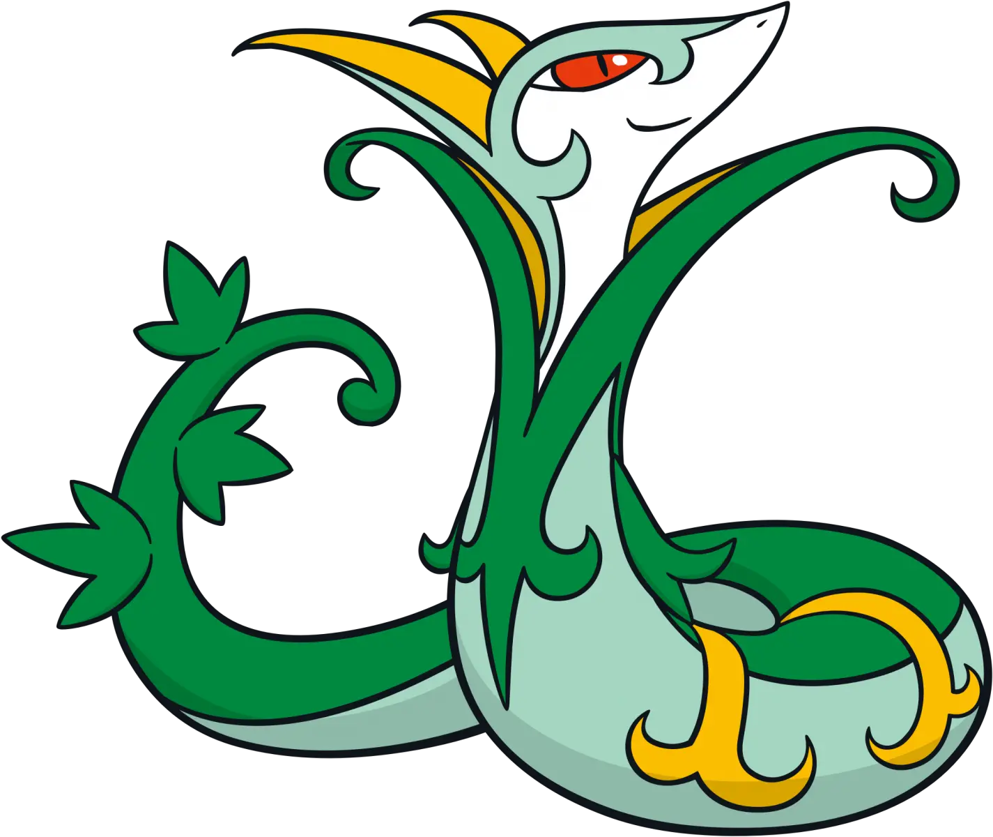 Transparent Serperior Png Pokemon Serperior