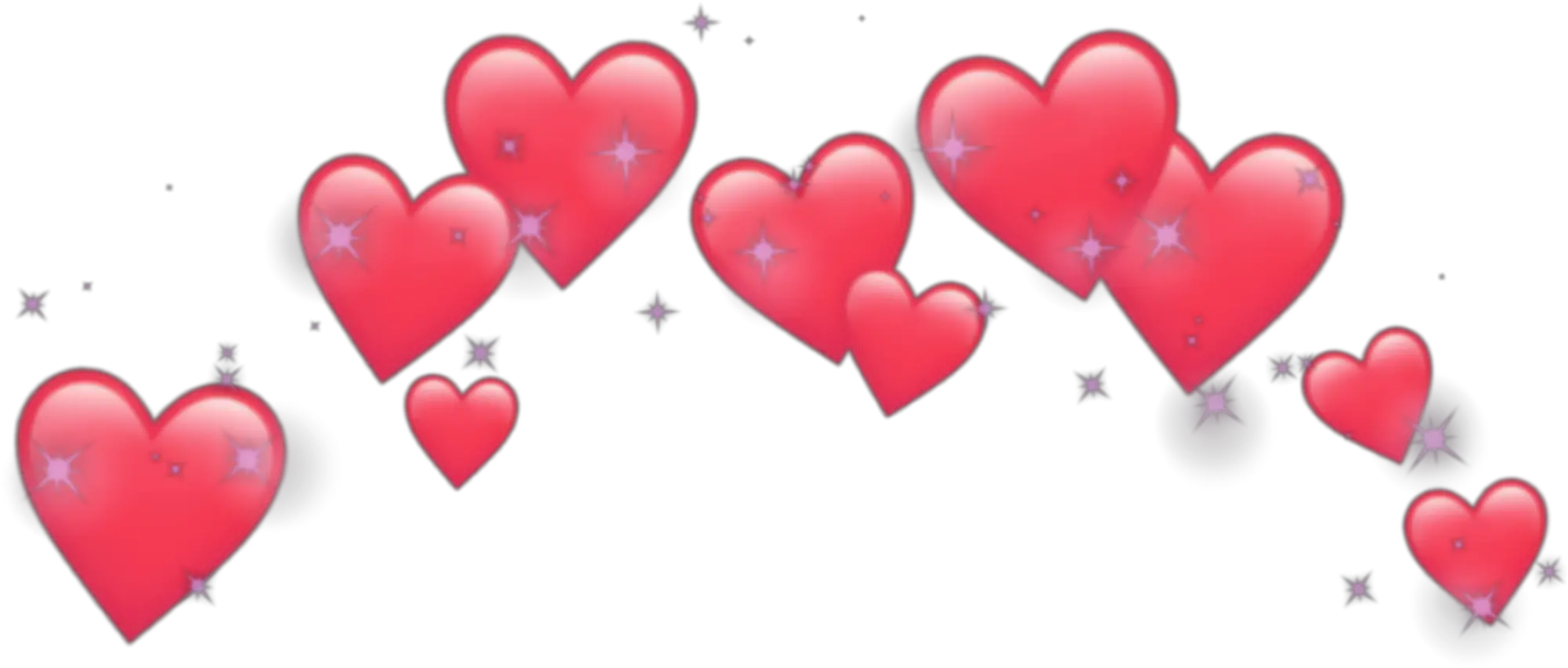 Heart Hearts Crown Emoji Emojis Tumblr Png Heart Crown Blue Heart Crown Transparent