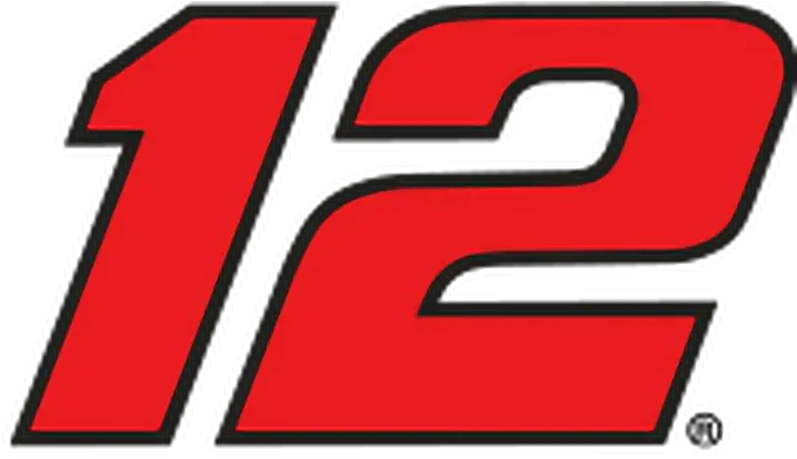 12 nascar number ryanblaney penske teampenske Ryan Blaney 12 Png