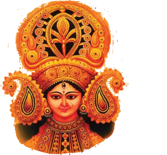 Maa Durga Image Png Beautiful Painting Of Maa Durga