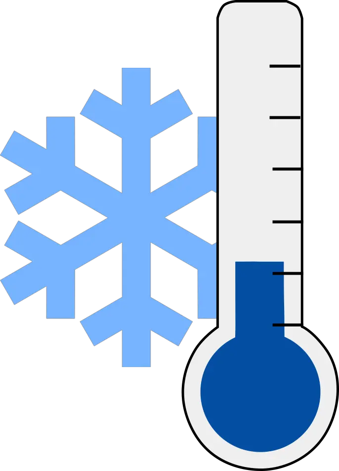 Top 5 Cold Weather Tips Cold Temperature Clipart