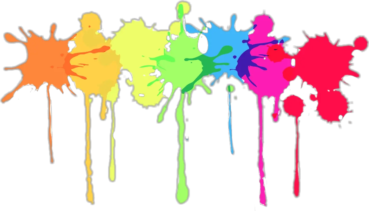 Paint Splatter Clip Art Transparent Paint Splash Clipart