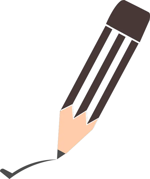 Pencil Edit Write Pencil Writing Png