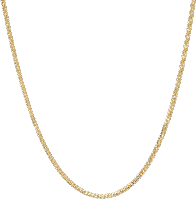 Gold Cuban Chain Necklace Gold Neck Chain For Men