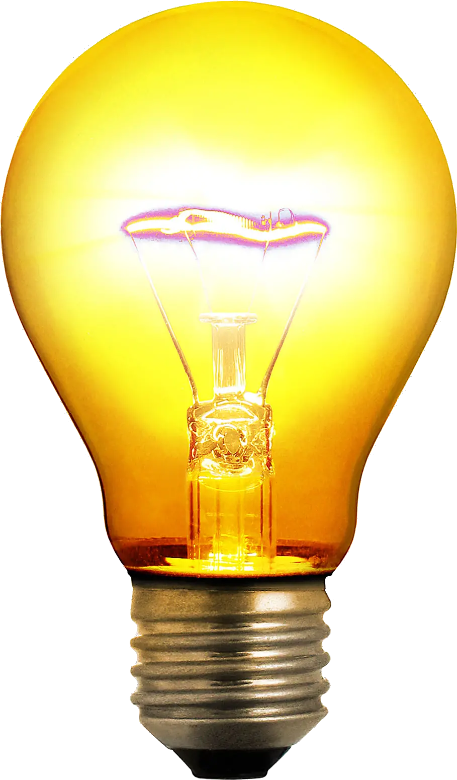 Transparent Background Light Bulb Png