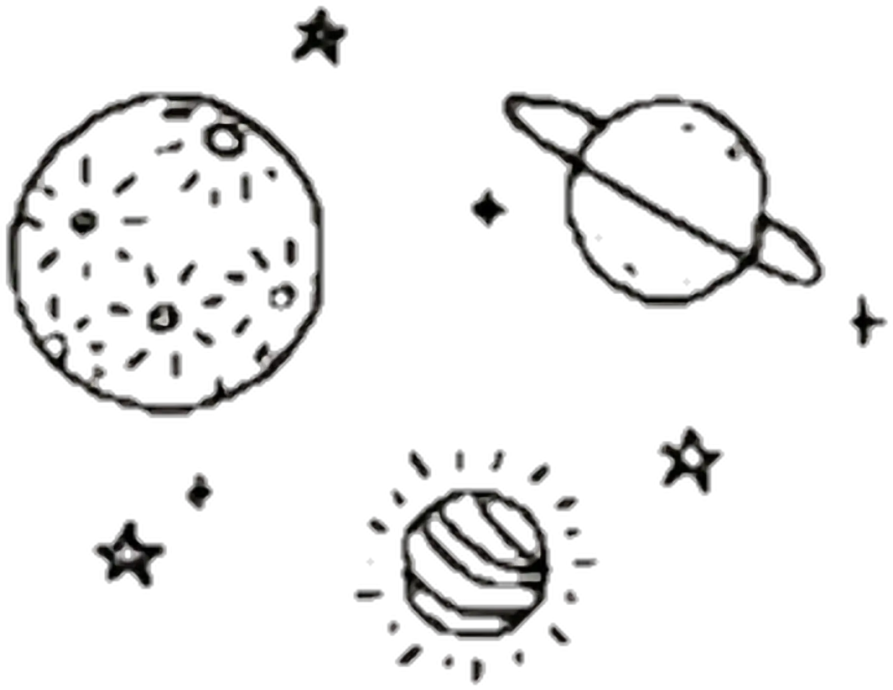 Transparent Stars Png Tumblr Aesthetic Black And White Png
