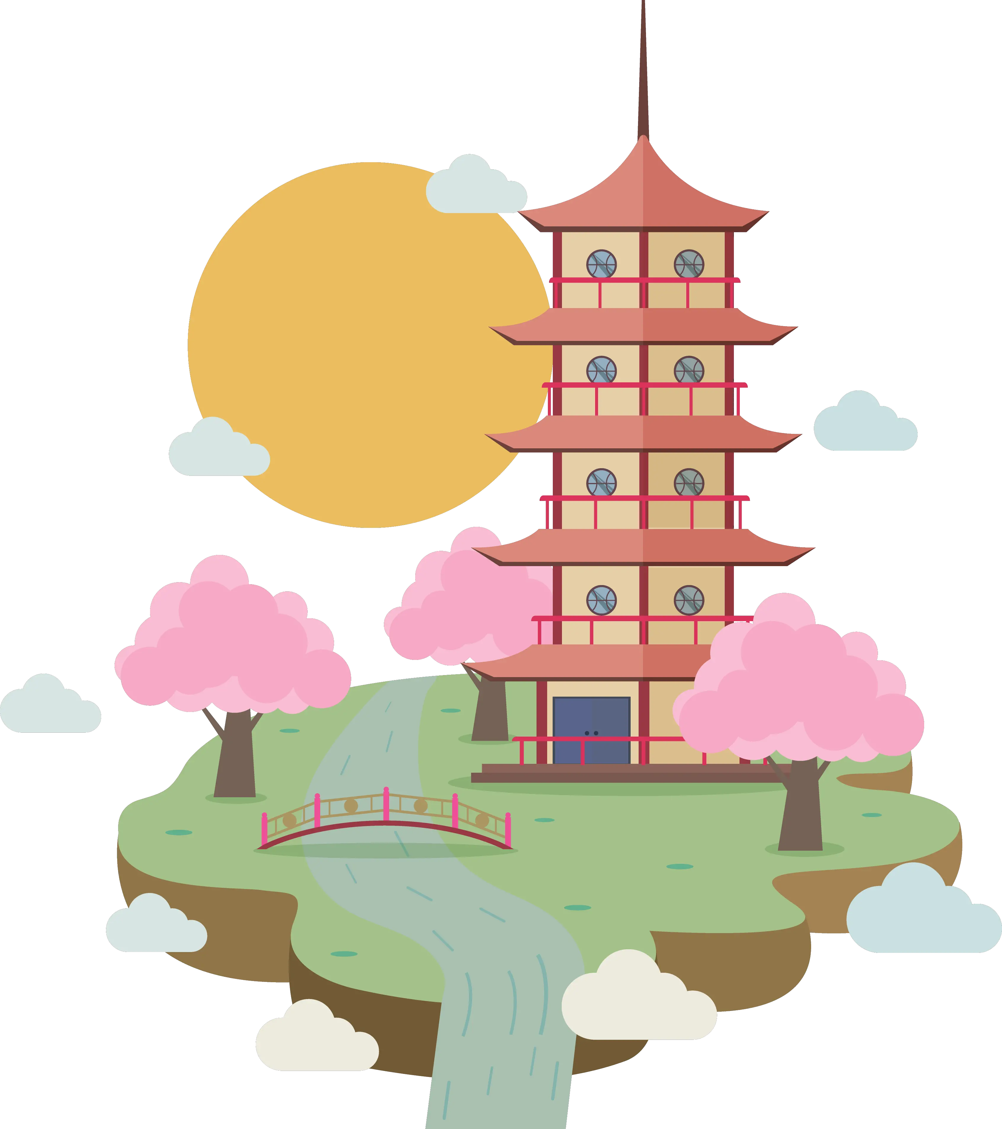 Transparent Japan Png Japan Temple Clipart Png