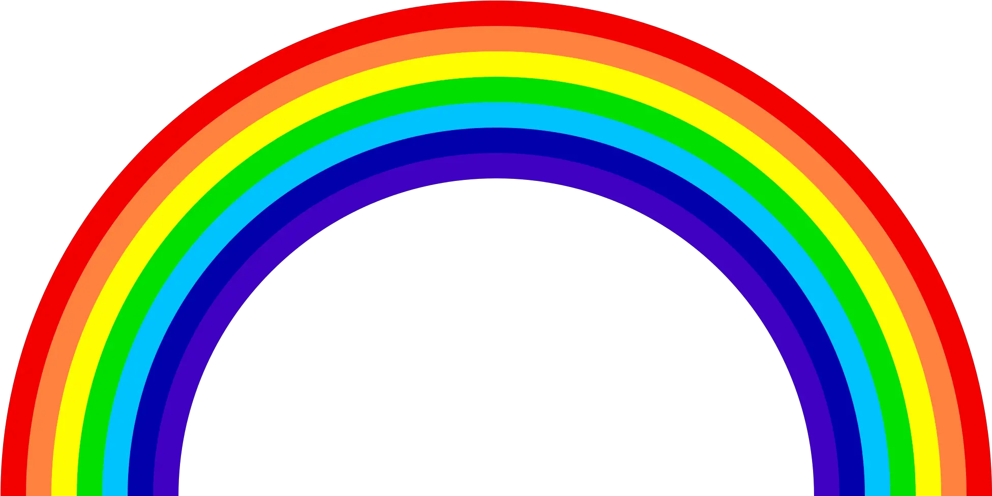 Rainbow Png Images Colors The Sky Png Only Rainbow Png