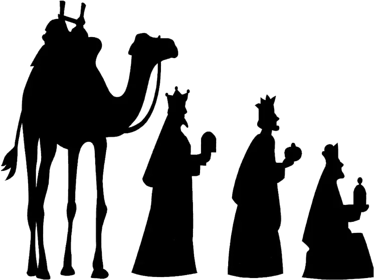 Nativity Silhouette Wise Men