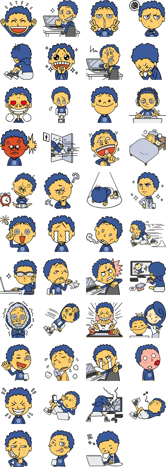 Transparent Strichmännchen Clipart Kostenlos Hacker Boy Facebook Sticker