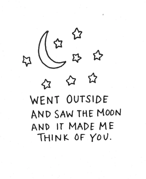 Love Art Cute Quote Tumblr Text Happy Quotes Typography Moon Love Quotes For Him