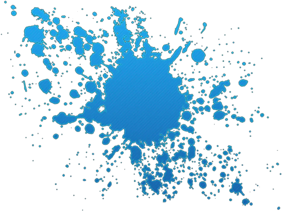 splash paint painting splatter blue color foreground