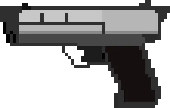 Gun Pixel Art Transparent