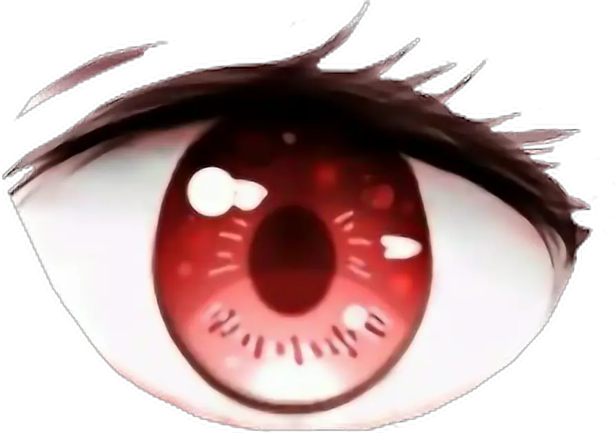 anime animeeye redeye redeyes freetoedit Red Eyes Anime Eye