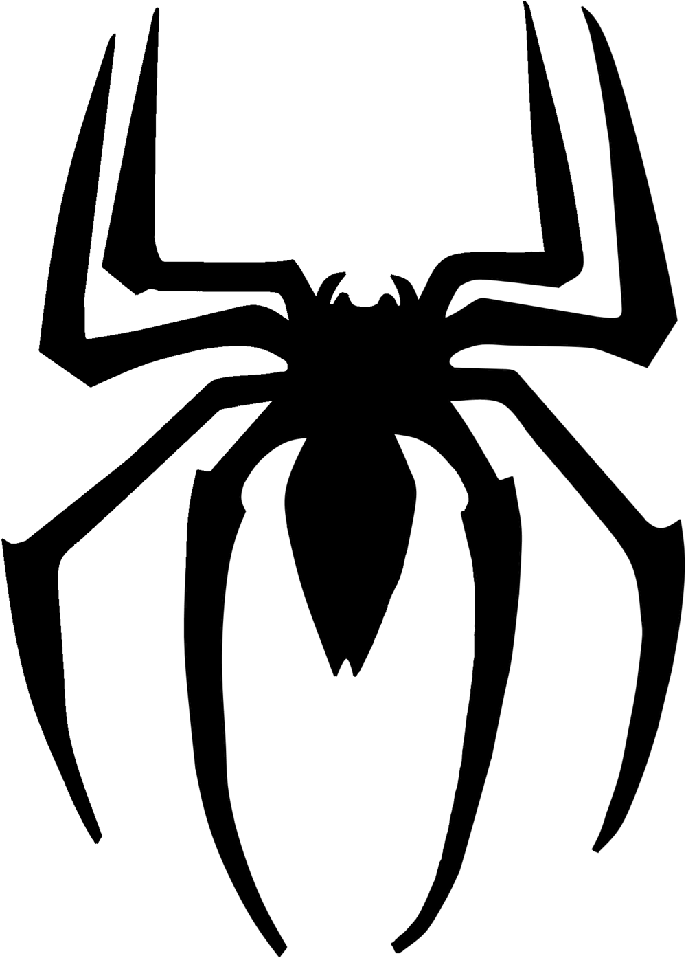 Spider-man Venom Logo Superhero Transparent Background Spiderman Logo