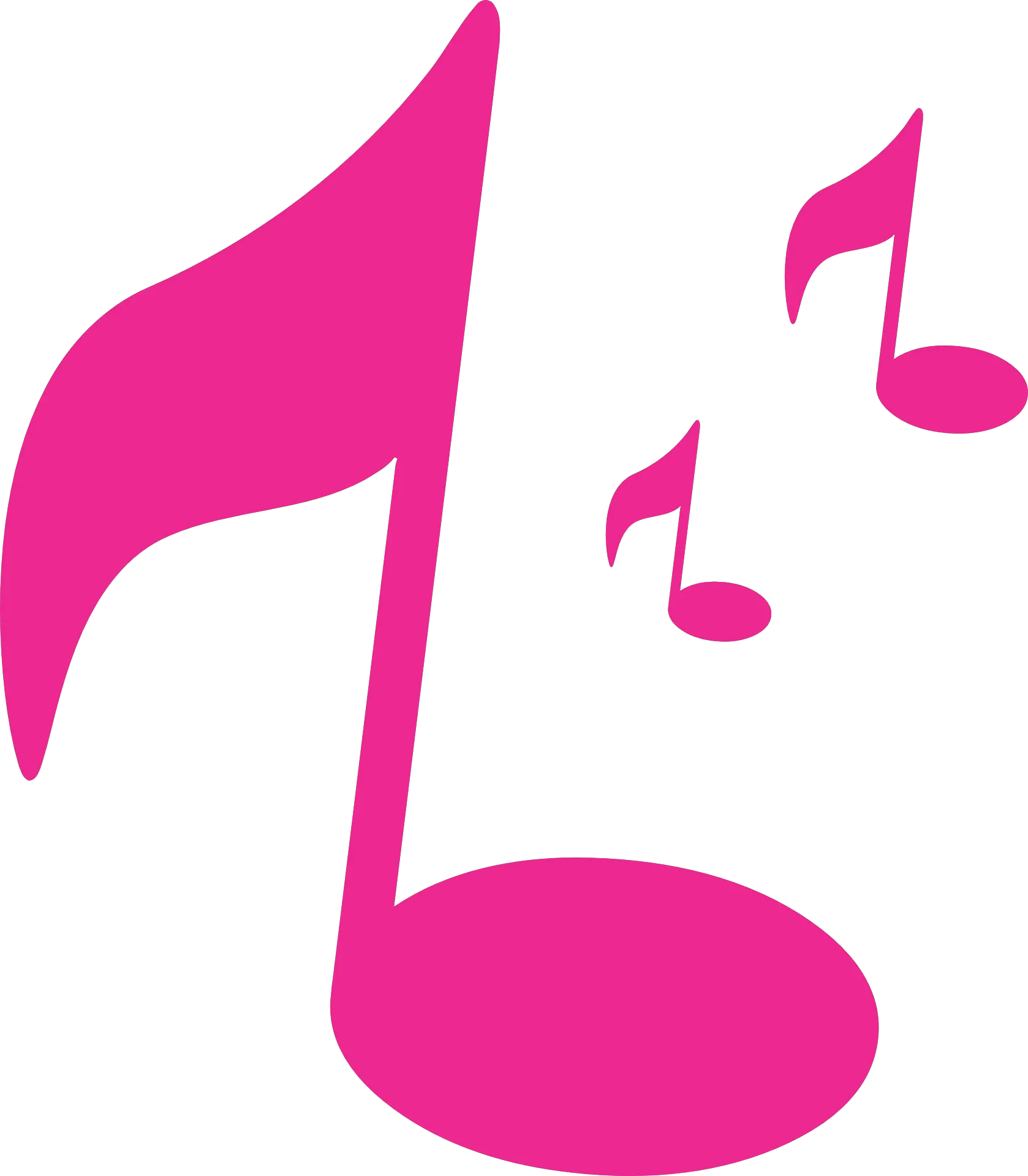 Music Notes Clip Art Png Pink Music Note Png