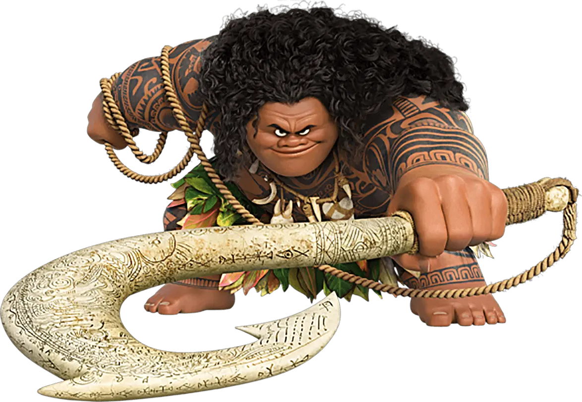 Maui Moana Png Disney Maui Moana Transparent Background