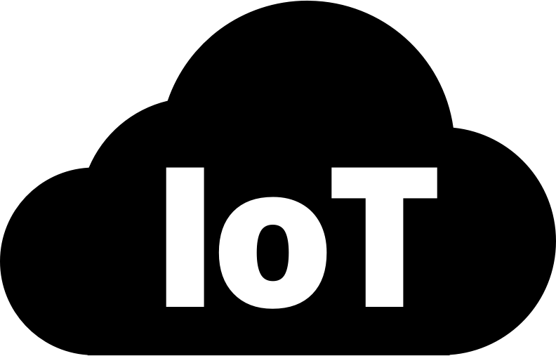Icon Of A Cloud With The Letters Iot Inside Internet Of Things Cloud Png