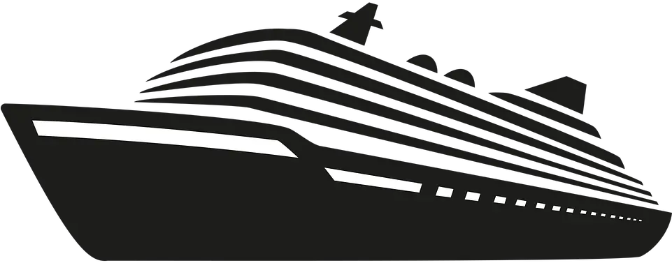 Transparent Cruise Ship Clip Art Png Cruise Ship Silhouette Png