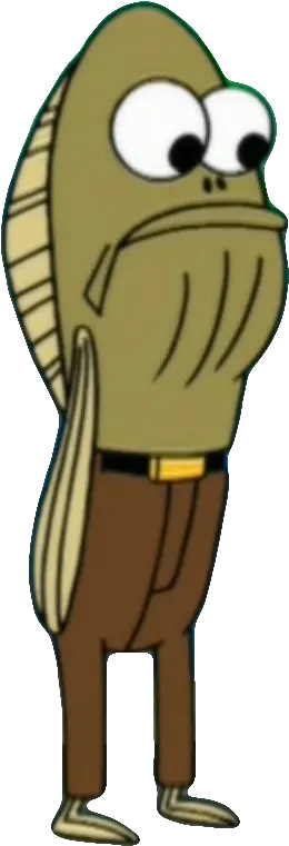 Clip Art Fred Encyclopedia Spongebobia Fandom My Leg Guy From Spongebob