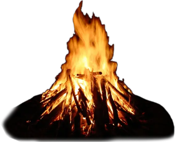 Fire Transparent Campfire Animated Gif