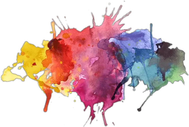 Water Colors Paint Splatter Paint Splatter Transparent Background