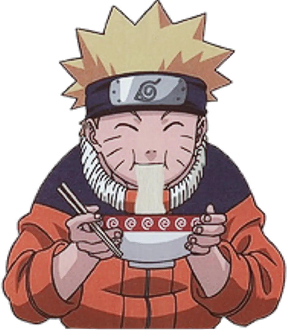 naruto narutouzumaki ramen anime freetoedit Naruto Eating Ramen Png
